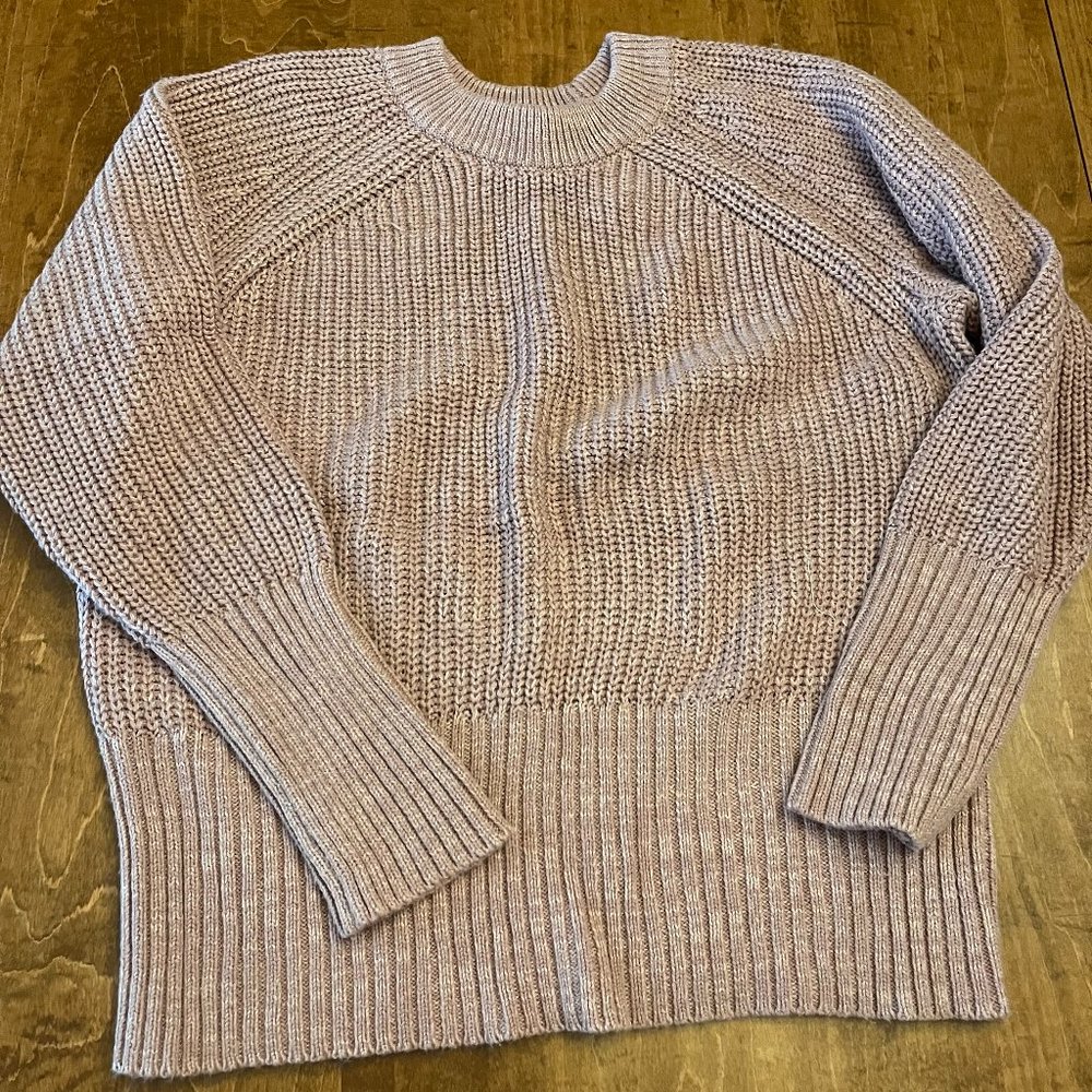 Dusty Rose womens sweater